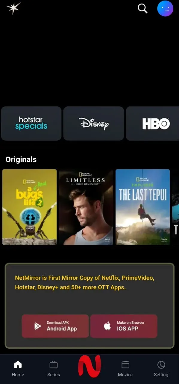 netmirror-app